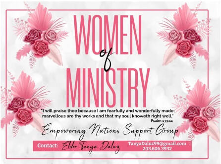 Empowering Nations Support Group flyer