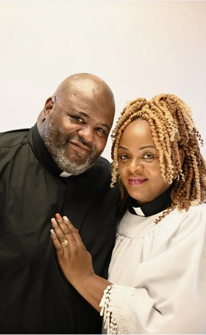 Pastor Christine Perry and Deacon John Perry